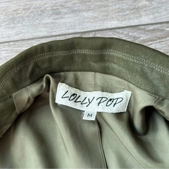 Lolly Pop Pure Silk Fringe  Trim Blazer - Picture 11 of 14